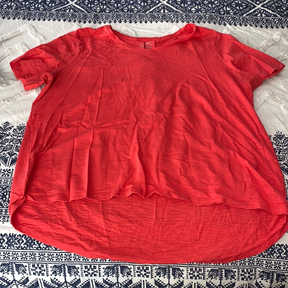 Chicos coral tee
